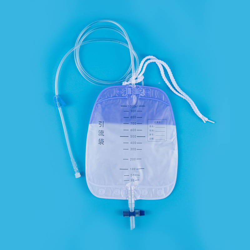 SM 7025 Bolsa de Orina Deluxe de 1000ml con Conector Giratorio Tipo Ala