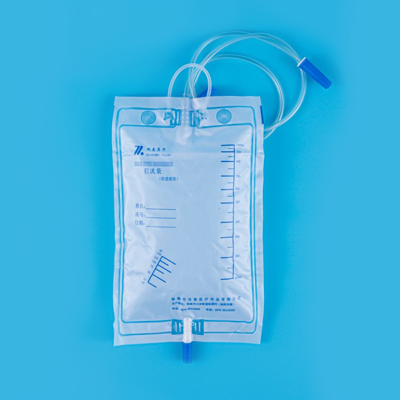 SM 7026 Bolsa de Orina 1000ml con Válvula T y Cuerda