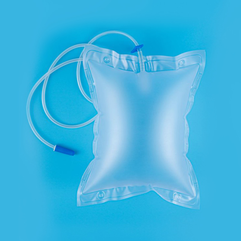 Bolsa de Orina de Paso Único con Clip para Detención de Agua