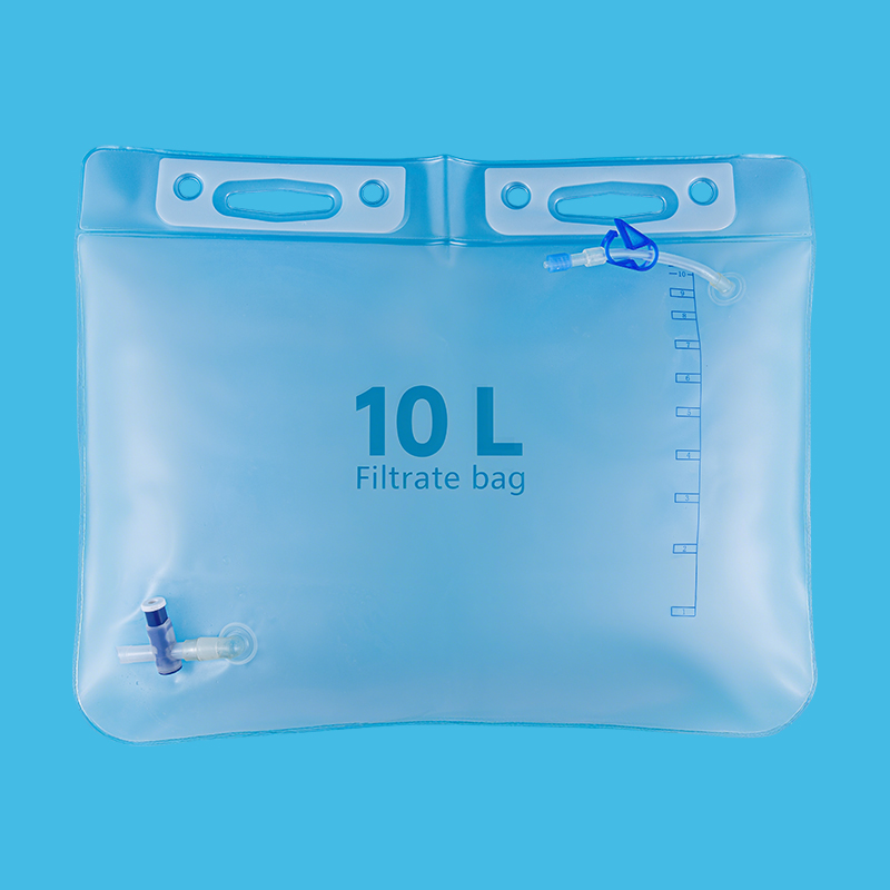 Bolsa líquida de desechos de 10000 ml con válvula T